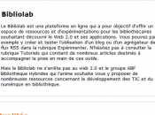 BiblioLab l'expérimentation pour bibliothécaires