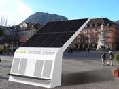 Stations solaires voiture électrique
