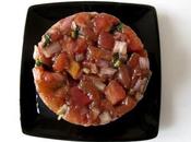 Tartare tomates-courgettes