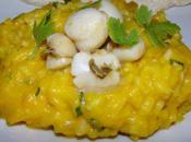 Risotto courge butternut petoncles rotis