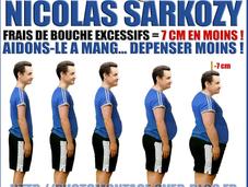 HORRIBLE !!!! Nicolas Sarkozy risque perdre... centimètres