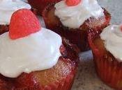 Cupcakes fraise Tagada