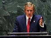 Bush lors d’un discours l’ONU