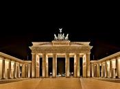 Angela Merkel fêté Berlin porte Brandebourg