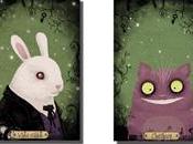 Wonderland: Alice, White Rabbit, Cheshire Queen hearts Rozenn Bothuon