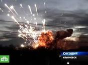 l'explosion d'un dépôt munitions Oulianovsk