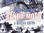 Rando moto Téléthon Moto Club Cauneille (40) décembre 2009