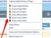 Aviary, offre module pour Google Chrome