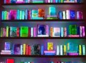 bibliothèque lumineuse pour ambiance tamisée