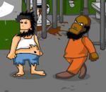 Hobo Prison Brawl