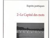 Esprits poétiques Capital mots, publication Hélices