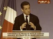 Sarkozy "grand emprunt d'excellence"