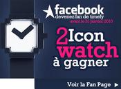 Nouveau mini contest Timefy avec Icon Watch gagner