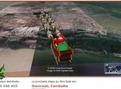 Père Noël live Google Maps
