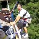 Mauvaise blague au saut à l'élastique