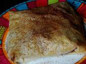 Galette comme pastilla fragipane citronnée framboises