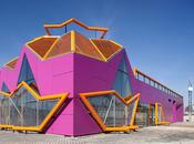 architects colorful youth center