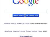 nouvelle Home Page Google franchement bleue