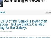 Samsung Android 2.0, cela précise encore