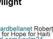 Robert Pattinson vient aide sinistrés d'Haiti