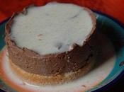 Entremet chocolat cacahuètes tout léger