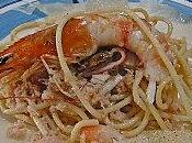 Salade craquante pates crabe gambas