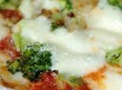 Pizzettas mozzarella &amp; légumes fondants (tomate, brocoli, échalote)