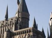 château Poudlar parc d'attractions Harry Potter presque fini