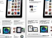 site d’Apple pour l’iPad identique sauf