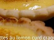 Tartelettes lemon curd craquant