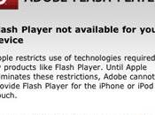 Adobe utilisateurs veulent Flash iPhone