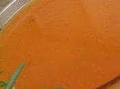 Soupe poivrons rouges rôtis