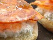 Muffins anglais feta-chorizo