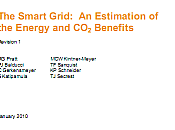 Smart Grid reduction émissions