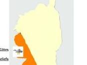 Vigilance orange Sud-Ouest Corse: Forte dégradation orageuse dans Corse point 15h55)