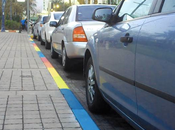 Rainbow Parking: ambient coloré