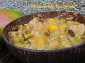 Curry porc mangue