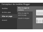 Blogger dote d'un concepteur modèles