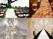 Décorations cérémonie mariage comment mettre valeur l’allée principale?