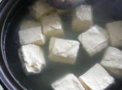 Tofu bouilli (yudofu) plaisir gourmand mars