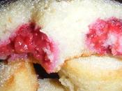 Financiers chocolat blanc framboises