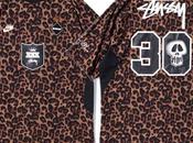 F.c.r.b. stussy 30th anniversary leopard game shirt