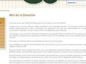 Mise ligne site Internet l'internat Berlaymont