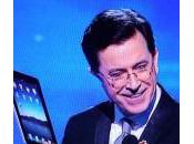 Stephen Colbert rigole l’iPad