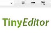 TinyEditor, Editeur WYSIWYG javascript