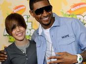 Justin Bieber comme fils pour Usher