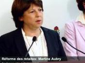Retaites Martine Aubry: retraites, «nous sommes prêts travailler, mais couteau sous gorge»