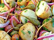 Salade pommes terre câpres