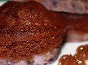 Muffin Pomme terre Vitelotte Chocolat coeur crème marrons