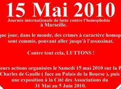 Journée internationale lutte contre l'homophobie organisée Marseille.